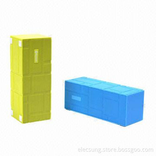 Stereo Bluetooth Speaker, V4.0, Handsfree Calling, Mondrian Style Design